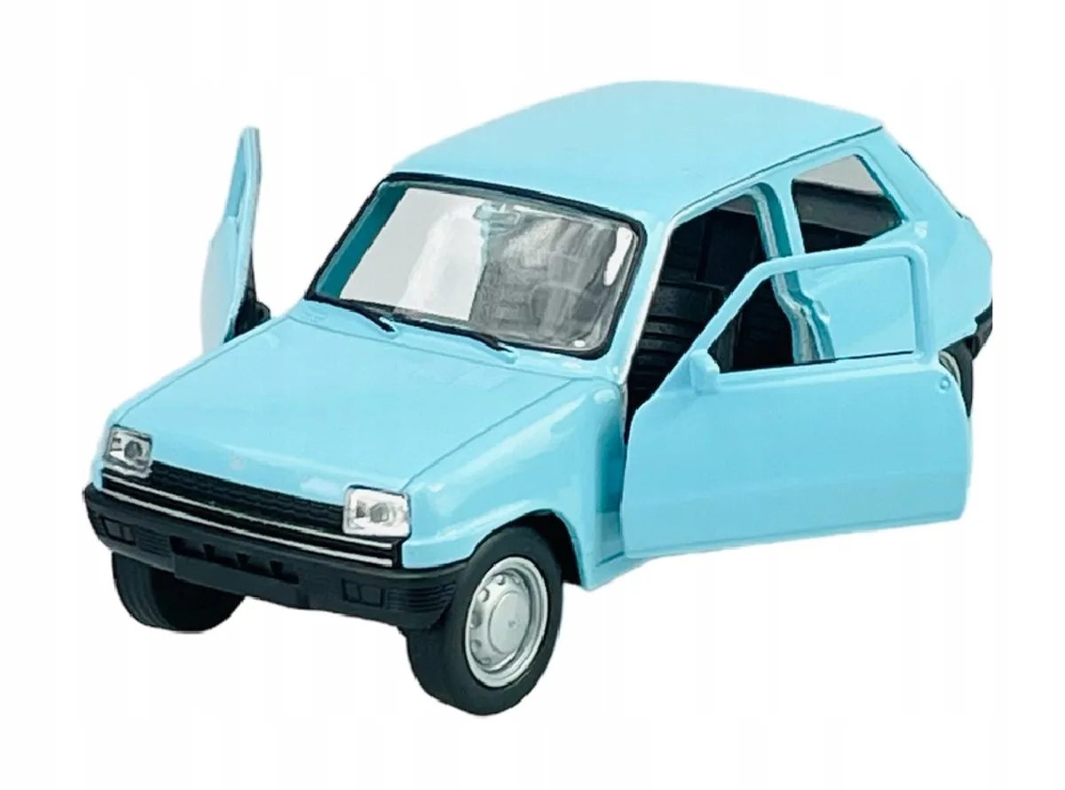 Renault 5 Modelauto Blauw 1:34 Metaal Nieuw von Welly – Produktfoto