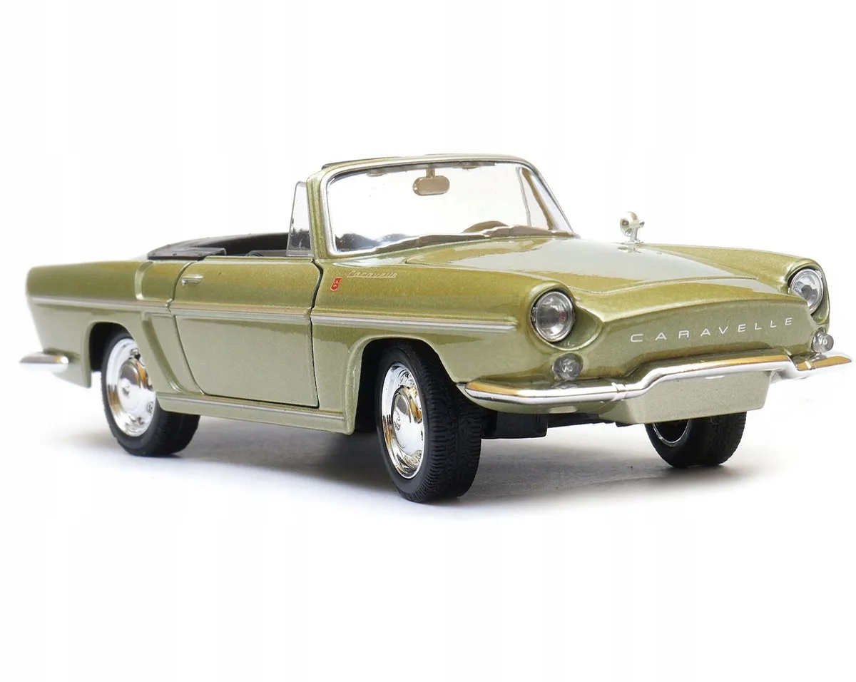 Renault Caravelle 1:24 Metaal Modelauto von Welly in Grün – Produktfoto