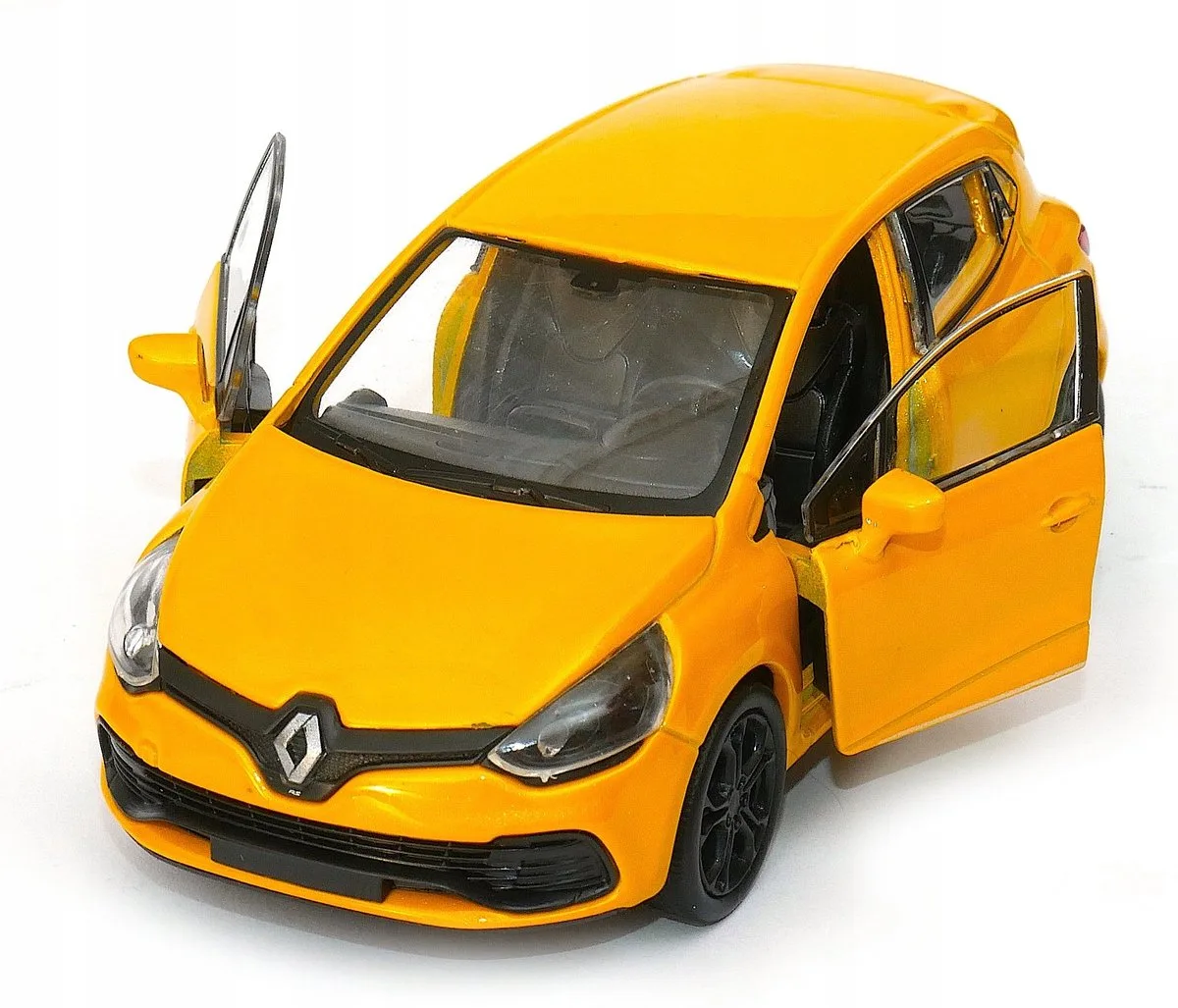 Renault Clio RS Modelauto 1:34 Metaal de Welly en Jaune – photo du produit