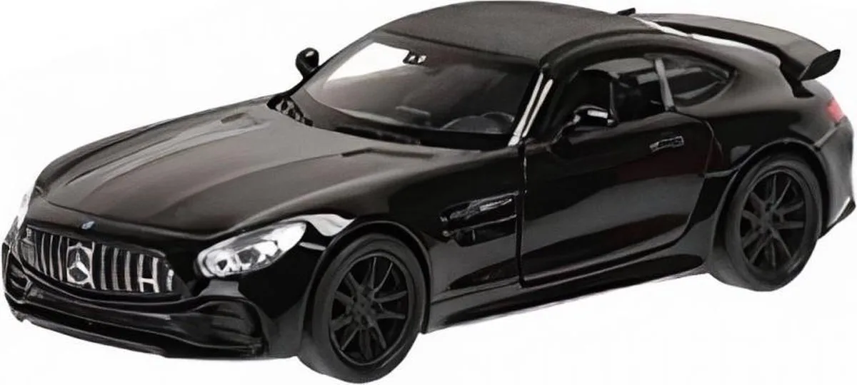 Schaalmodel Mercedes Amg Gtr 12 Cm Staal fra Welly i Sort – produktbillede