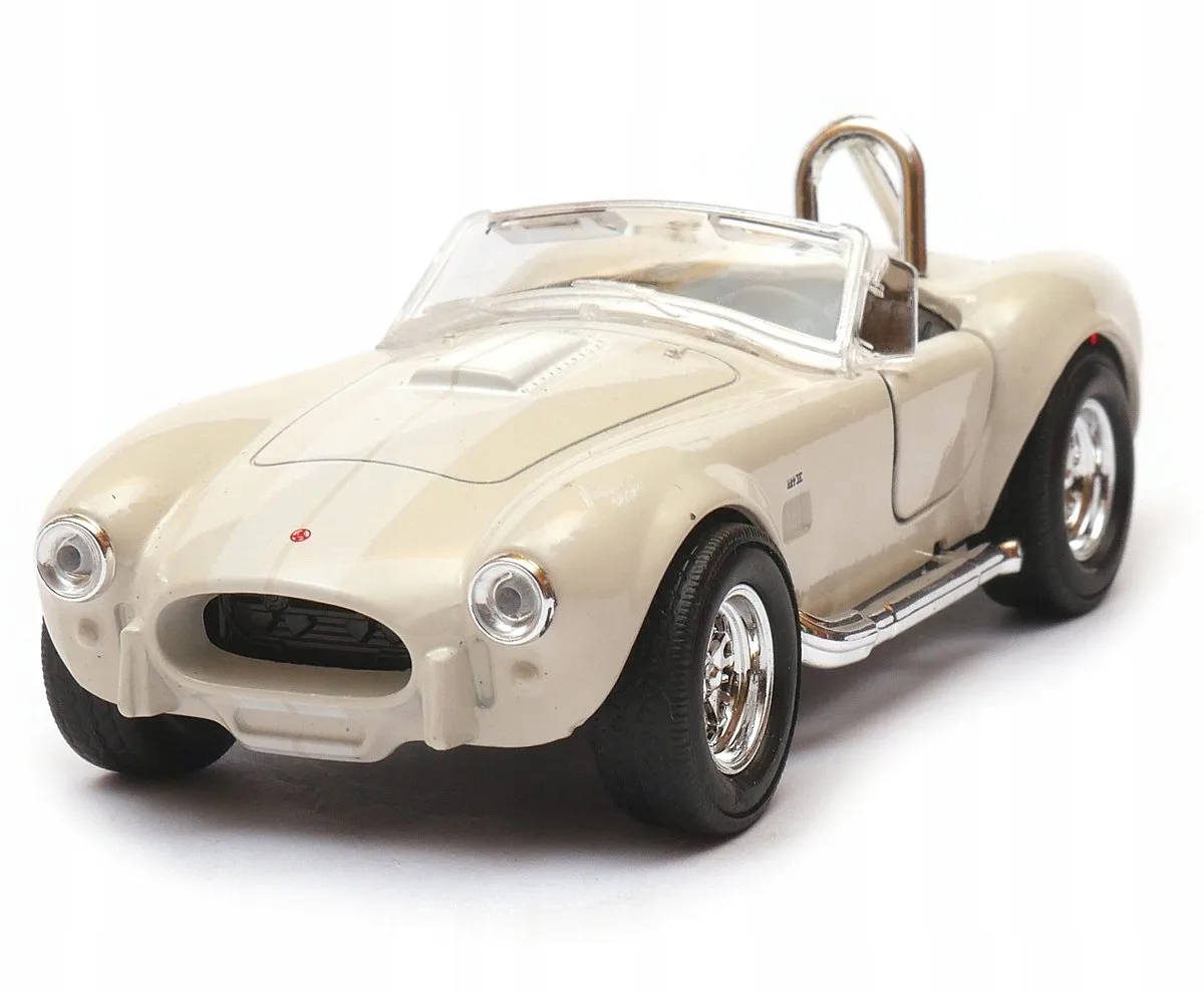 Shelby Cobra 427 S/C 1965 Model Auto 1:34 von Welly in Weiß – Produktfoto