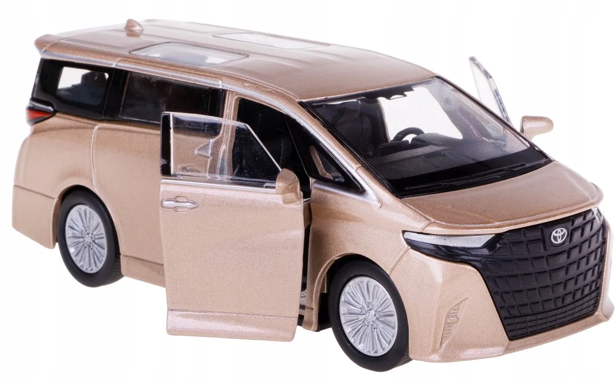 Toyota Alphard 2024 Modelauto 1:34/39 Metaal von Welly in Gold – Produktfoto