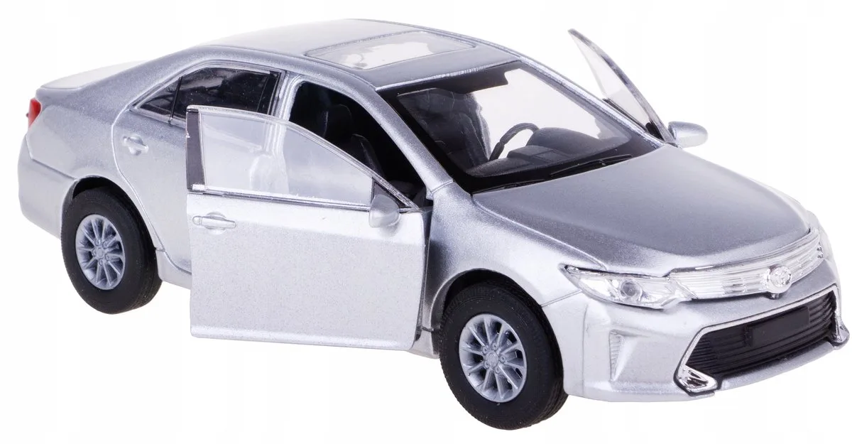 Toyota Camry 2016 Modelauto Metaal Schaal 1:34-39 de Welly en Argent – photo du produit