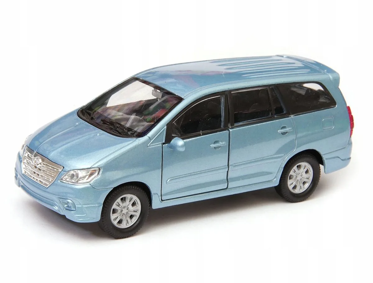 Toyota Innova Modelauto Schaal 1:34 fra Welly i Blå – produktbillede