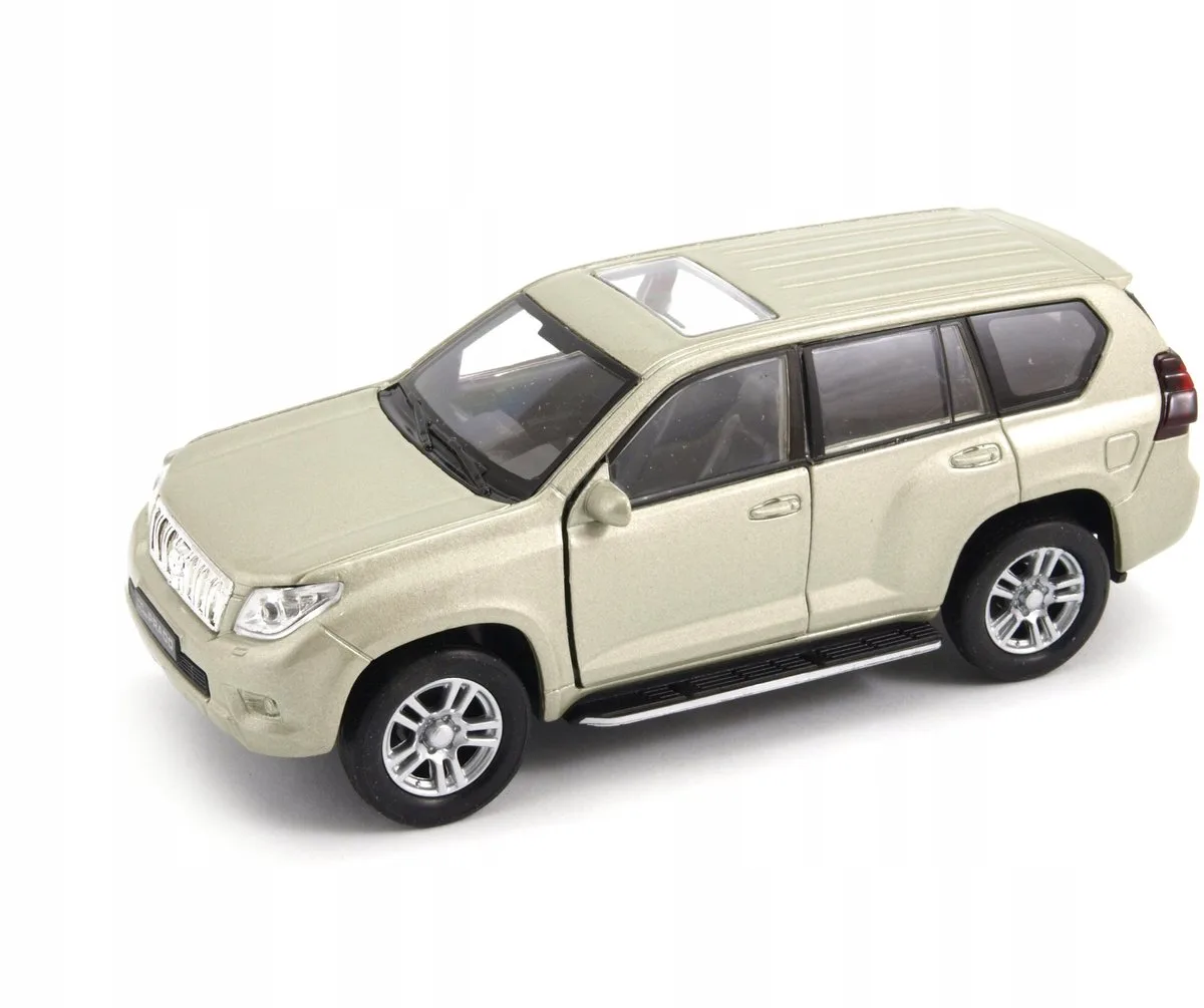 Toyota Landcruiser Prado Metaal Modelauto 1:34 de Welly en Or – photo du produit
