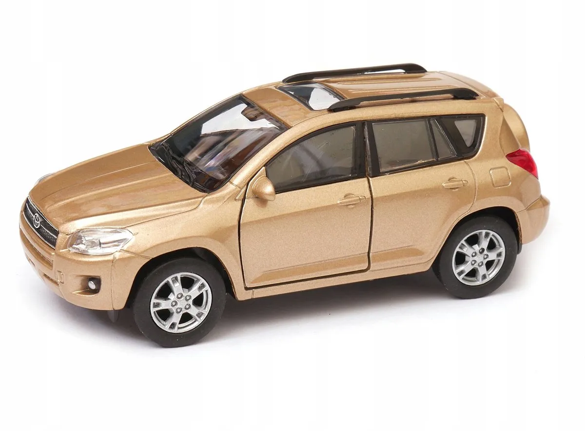 Toyota RAV4 Modelauto Schaal 1:34 fra Welly i Guld – produktbillede