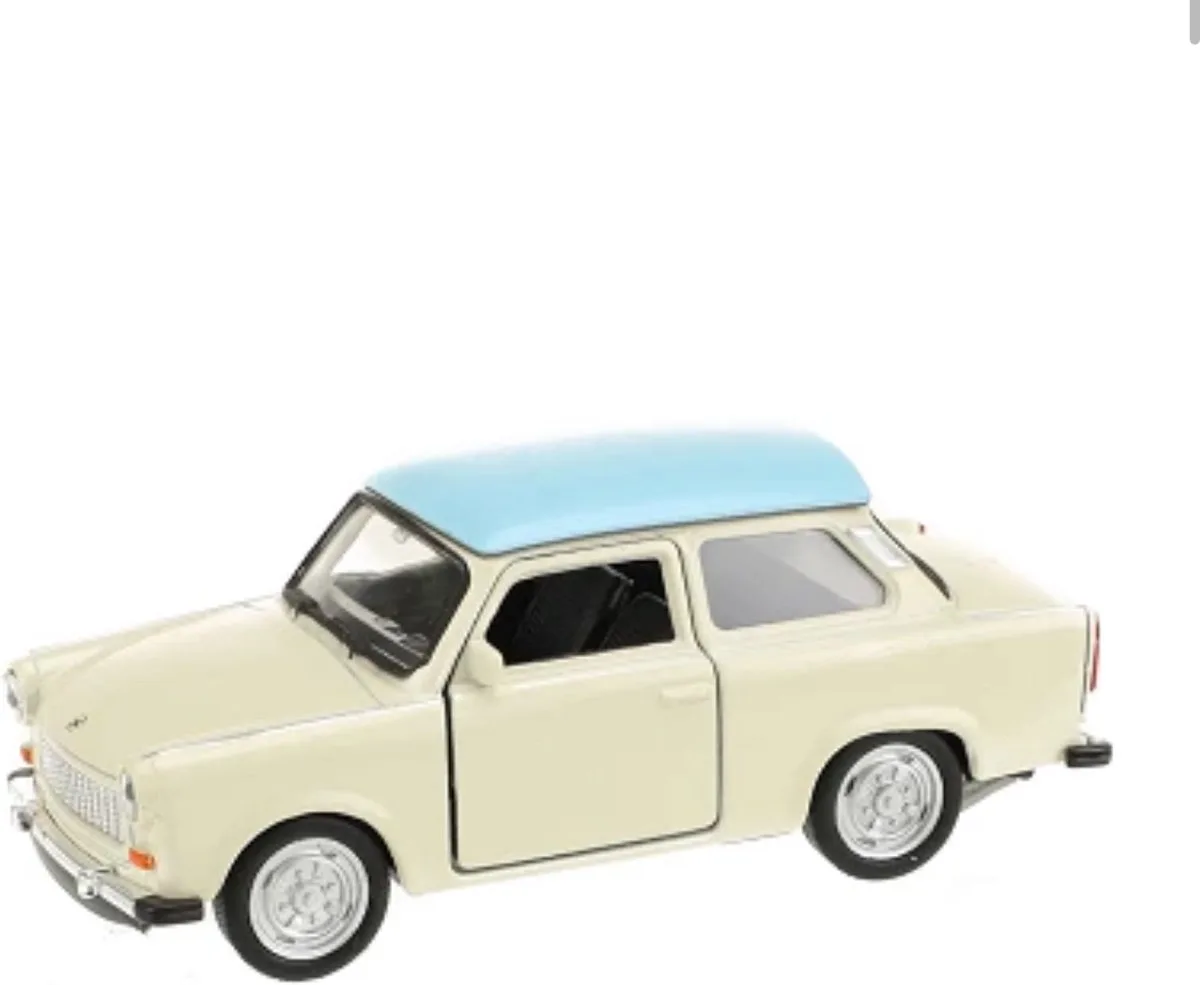 Trabant 601 4-ass Scales 1:34-1:39 collection 43654 S fra Welly i Flerfarvet – produktbillede