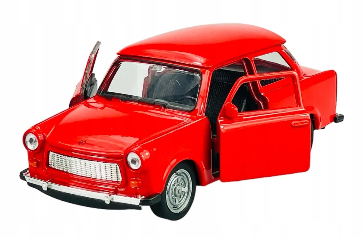 Trabant 601 Modelauto Rood 1:34 Metaal - Nieuw fra Welly – produktbillede