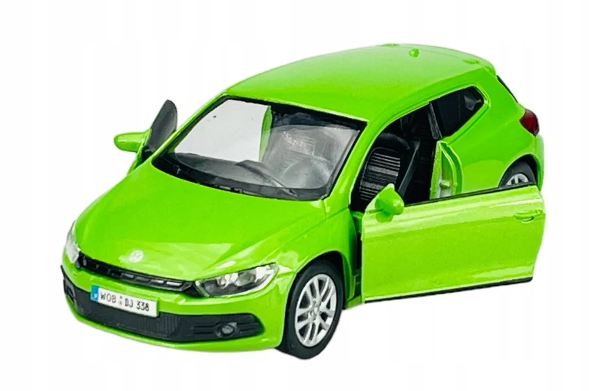 Volkswagen Scirocco Metaal 1:34-1:39 Model Auto fra Welly i Grøn – produktbillede