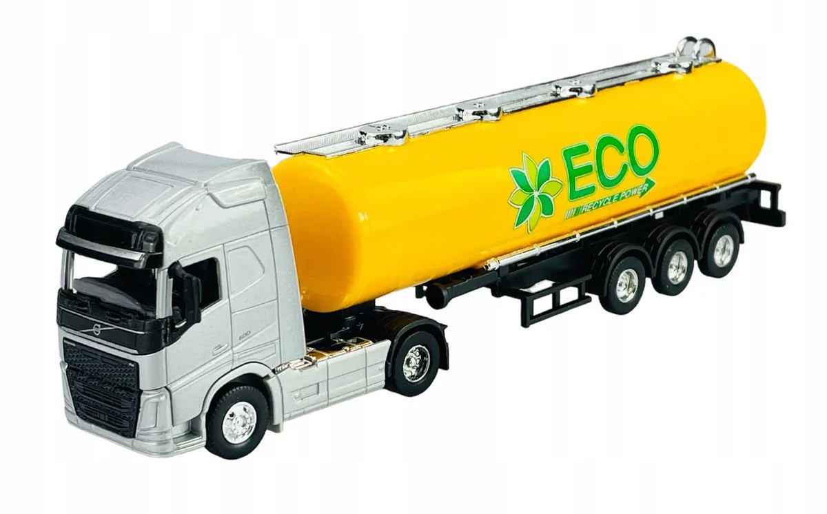 Volvo FH Cisternvrachtwagen 1:64 Metaal Speelgoed från Welly – produktbild