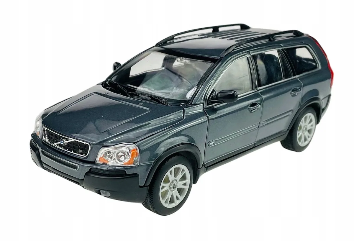 Volvo XC90 Metaal Model 1:24 - Nieuw fra Welly i Mørkegrå – produktbillede