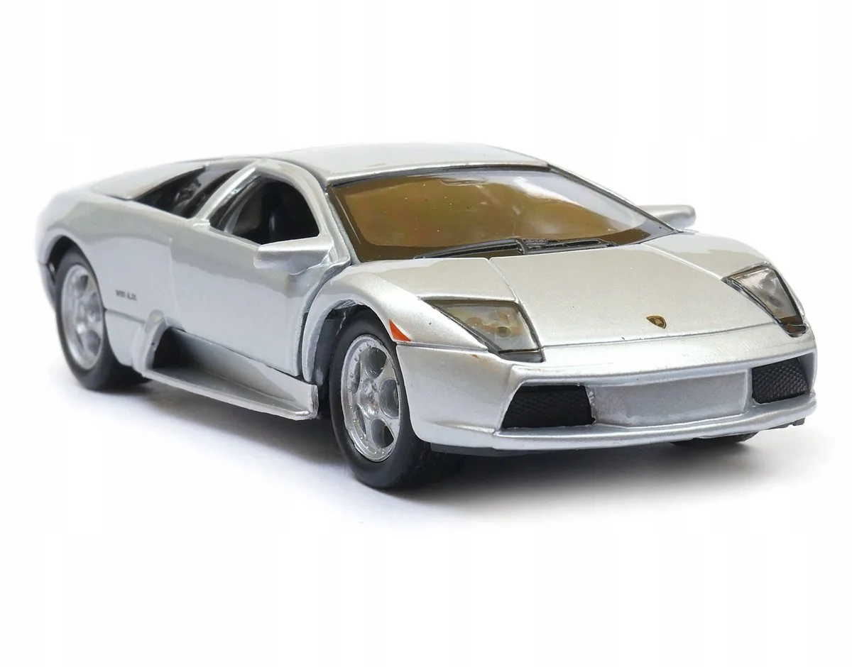 Wally Lamborgorororghini Murcielago Metaal model 1:34 fra Welly i Sølv – produktbillede