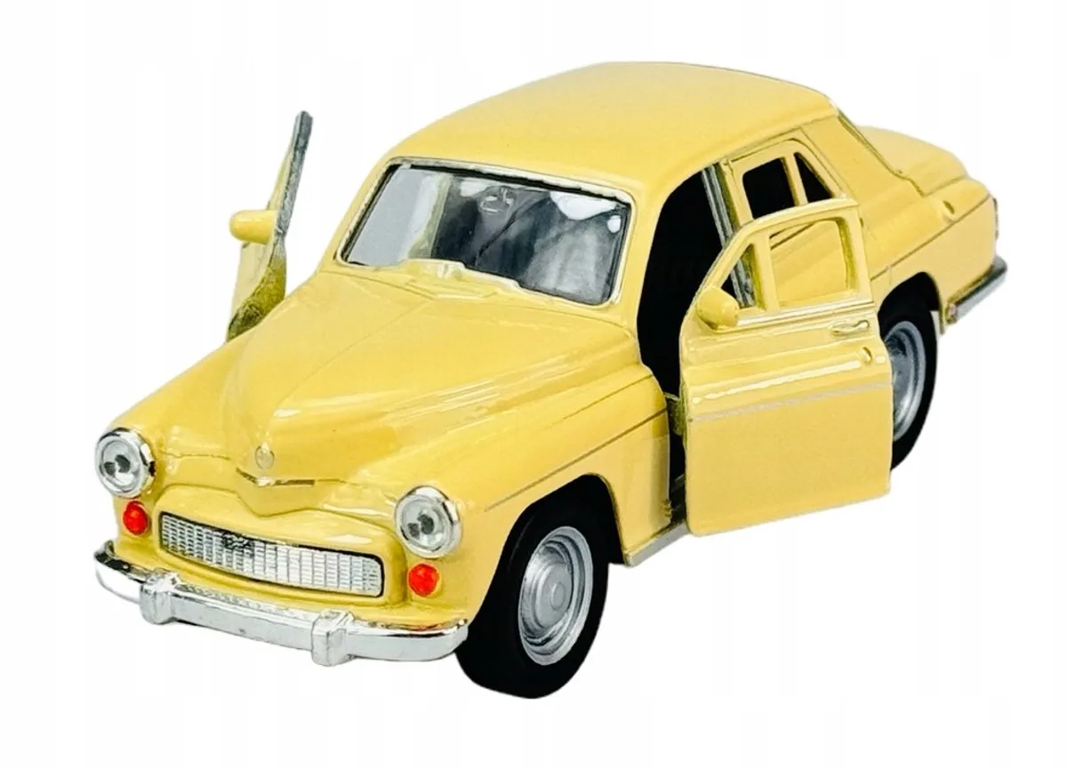 Warschau 224 Beige Metaal Model 1:34 Legenden PRL Speelgoedauto by Welly – product photo