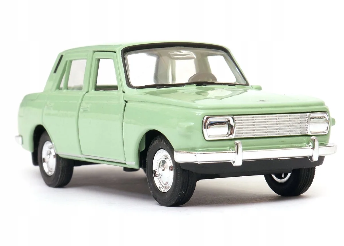 Wartburg 353 Modelauto Schaal 1:34 fra Welly i Grøn – produktbillede