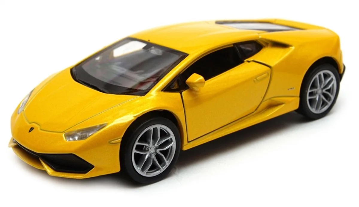 WELL LAMBIHINI HURACAN LP 610-4 1:34 GEELMODEL de Welly – photo du produit