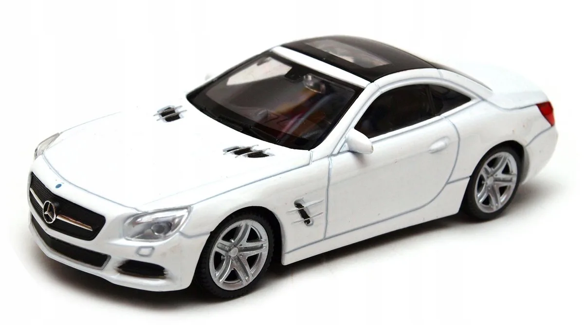 Welly 1:43 modelauto Mercedes Benz SL500 från Welly i Vit – produktbild
