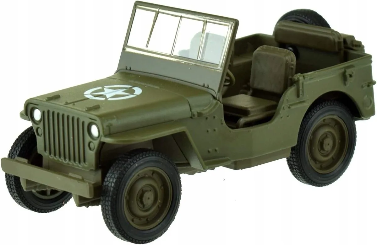 Welly 1941 Jeep Willys MB Leger modelauto 1:34 de Welly en Vert – photo du produit
