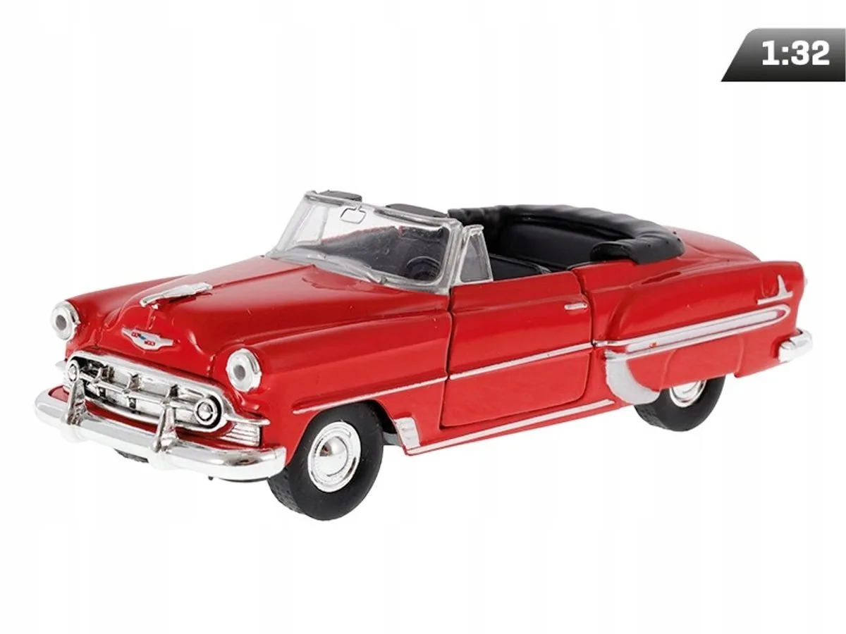 Welly 1953 Chevrolet Bel Air Modelauto 1:34 fra Welly i Rød – produktbillede