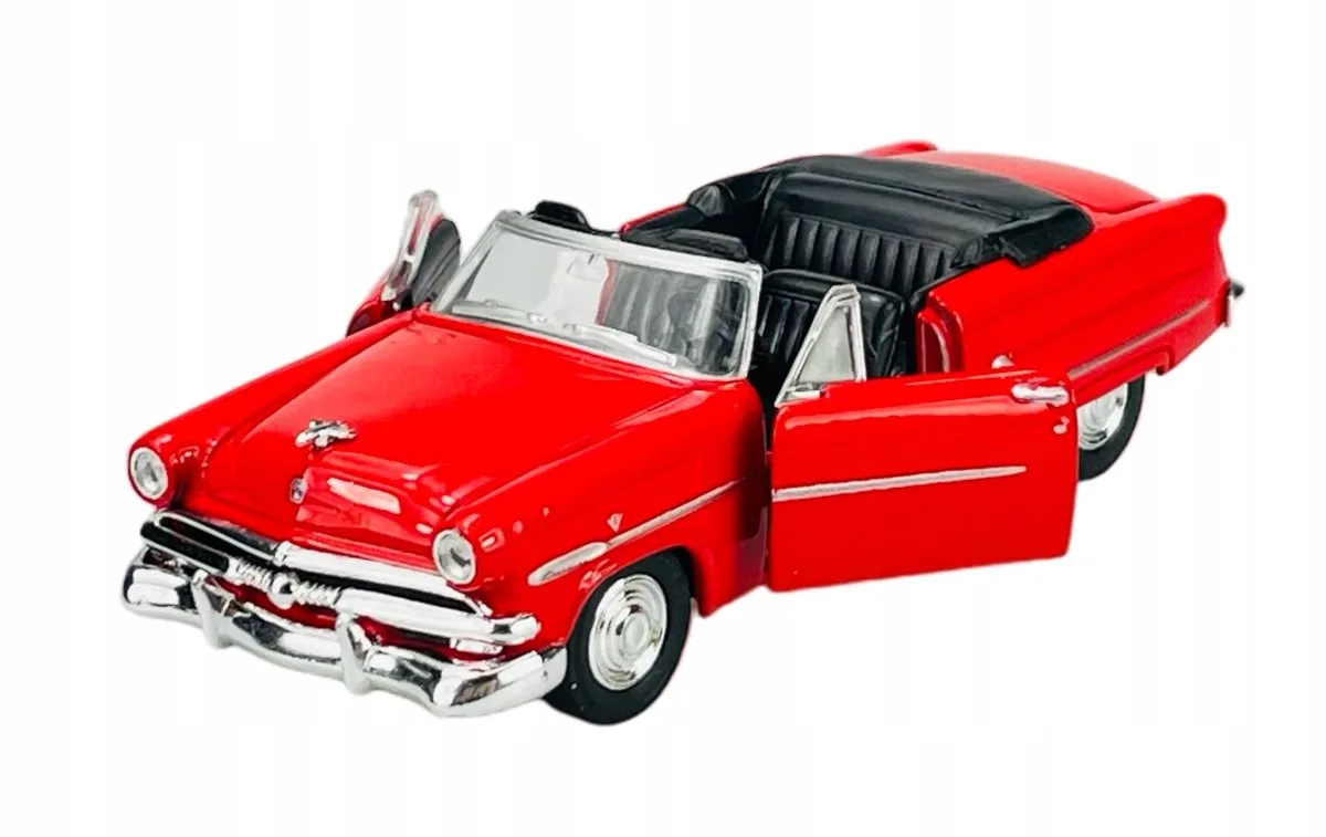 Welly 1953 Ford Crestline Sunliner Metaal 1:34 Modelauto van Welly in Rood – productfoto