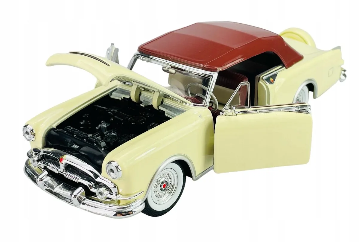 Welly 1953 Packard Caribbean 1:24 metalen modelauto de Welly en Beige – photo du produit