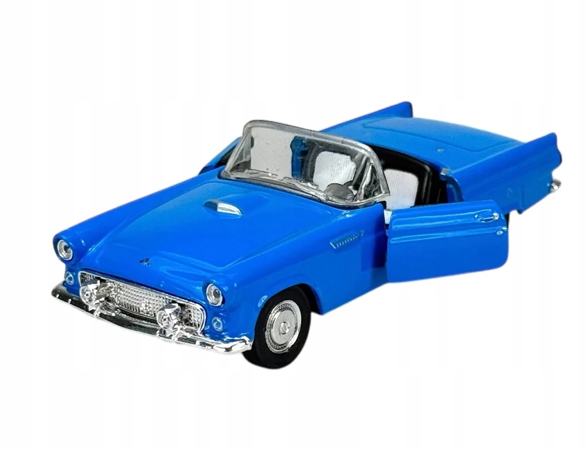 Welly 1955 Ford Thunderbird Modelauto Blauw 1:34 Metaal från Welly – produktbild