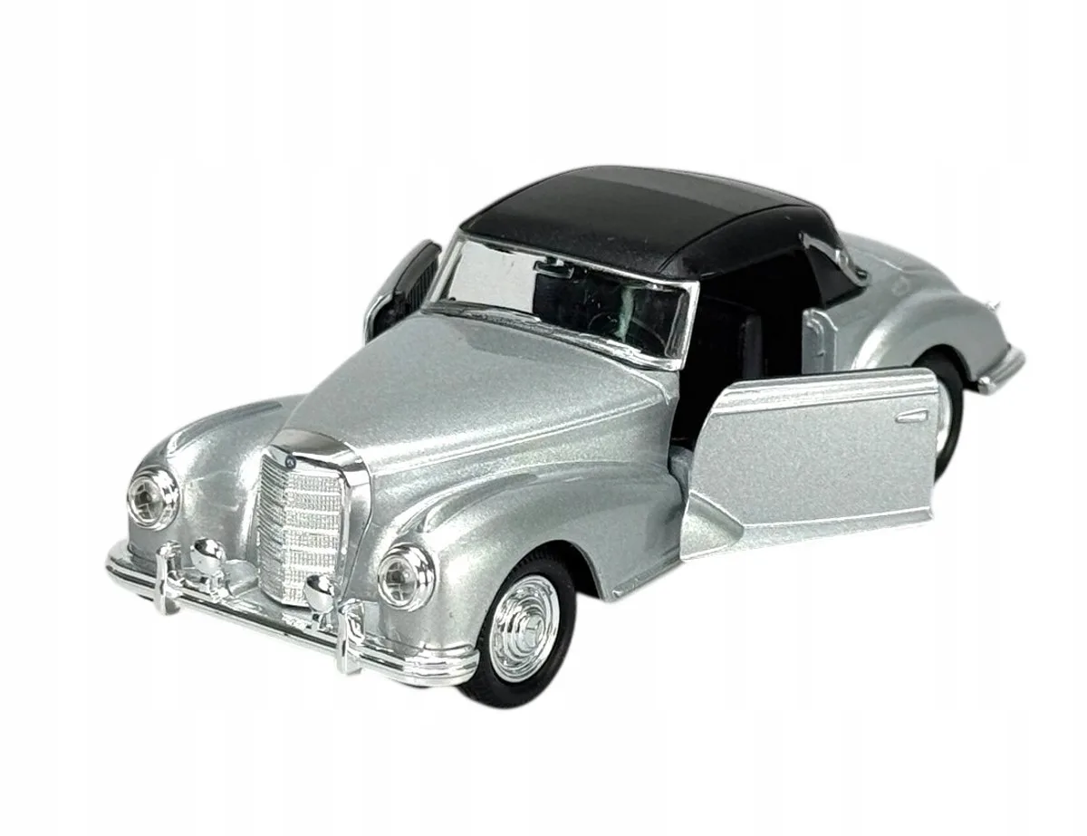 Welly 1955 Mercedes-Benz 300S Zilver Metaal Model 1:34 de Welly – photo du produit
