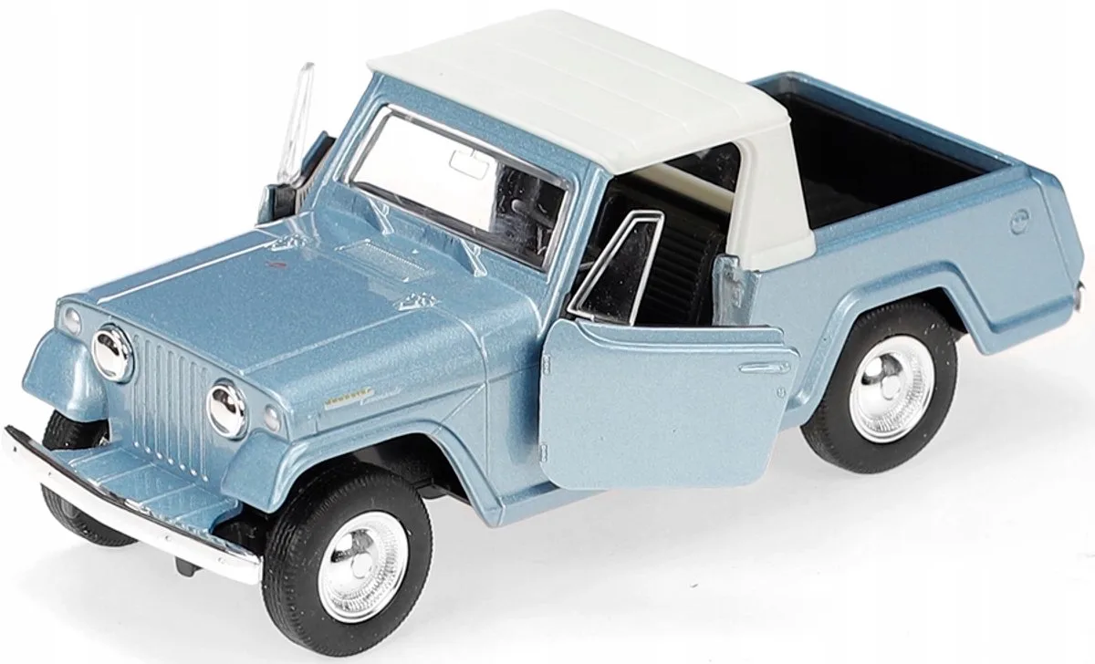 Welly 1967 Jeep Jeepster Commando Pickup Metaal Modelauto Schaal 1:34-39 von Welly – Produktfoto