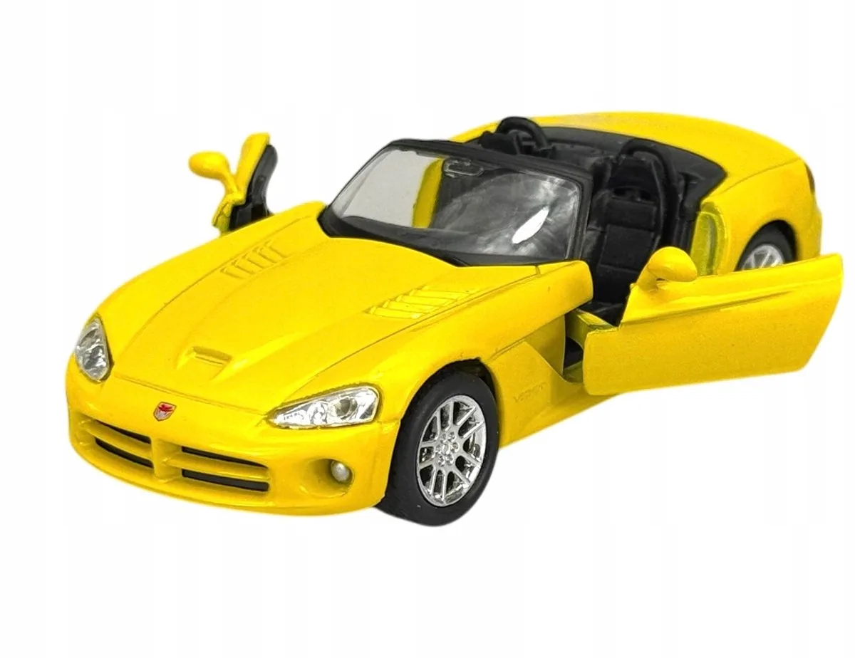 Welly 2003 Dodge Viper SRT-10 Geel 1:34 Metalen Model Auto de Welly – photo du produit