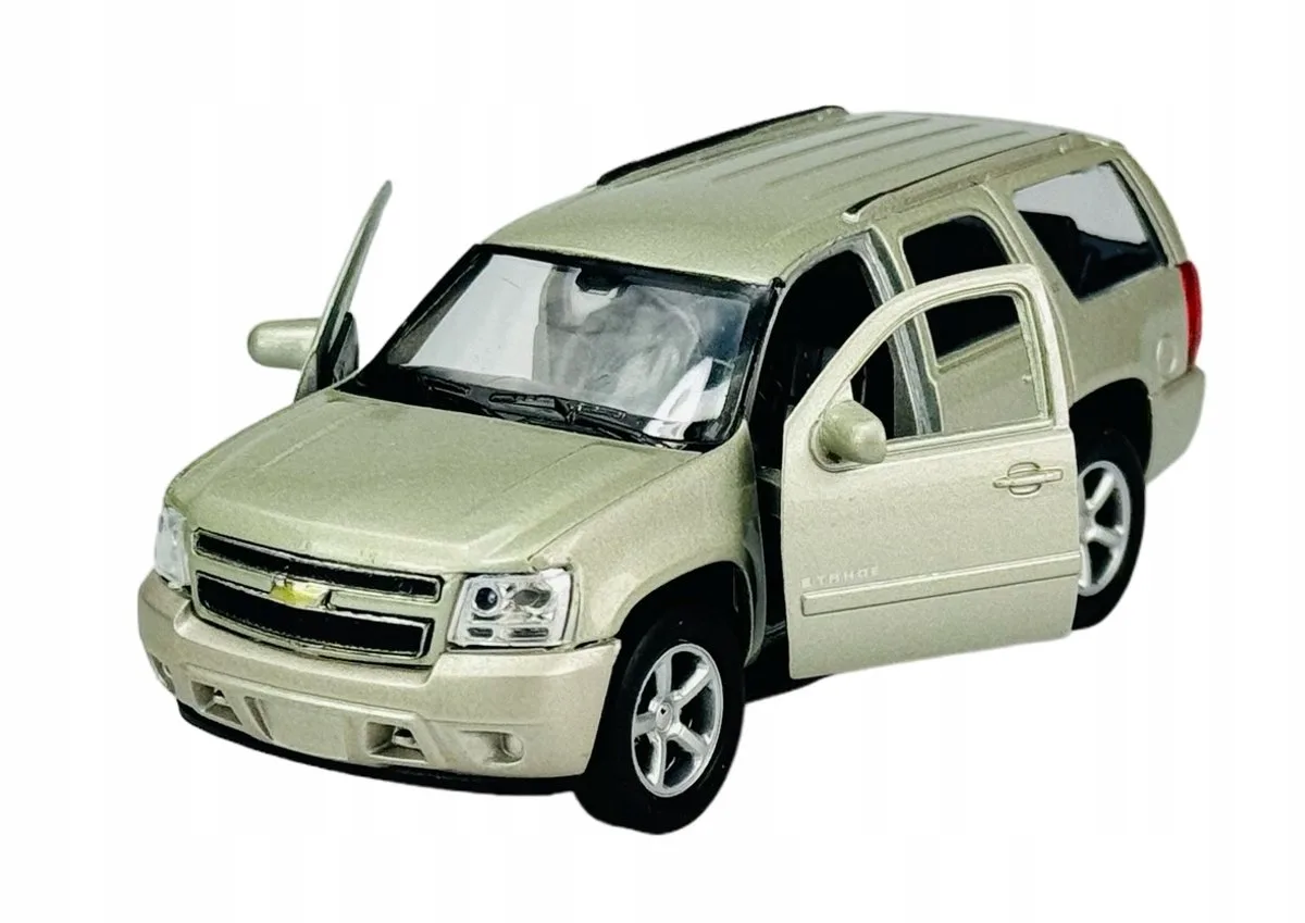 Welly 2008 Chevrolet Tahoe Metaal Model Auto 1:34 de Welly en Argent – photo du produit