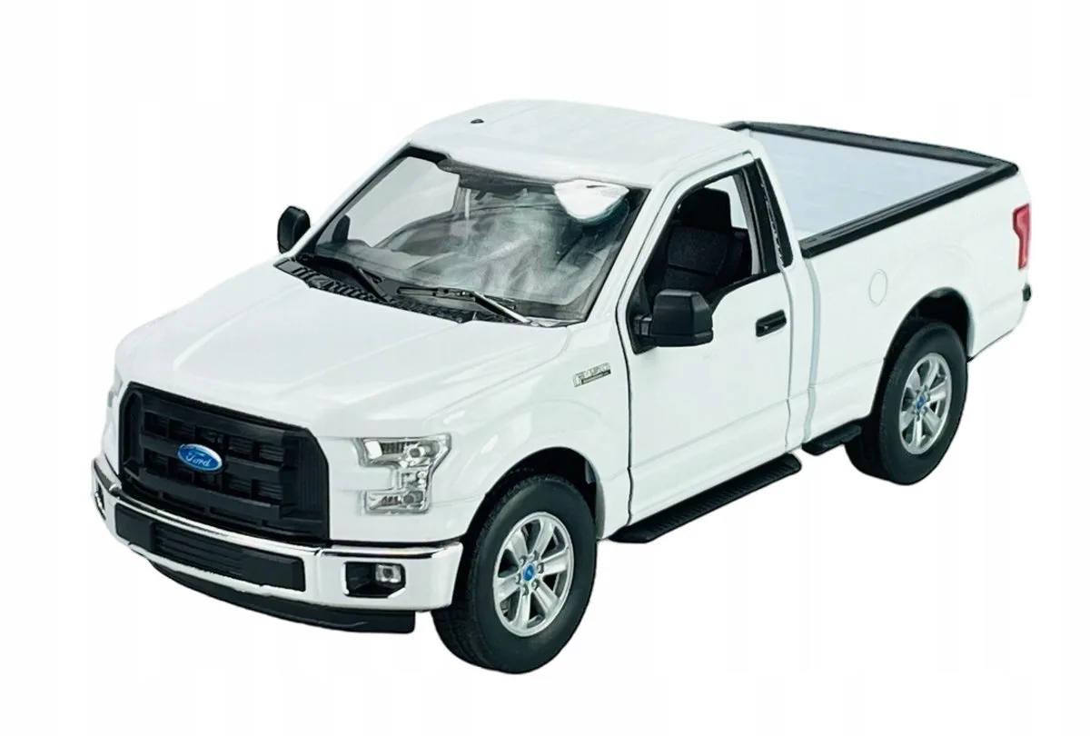Welly 2015 Ford F-150 Regular Cab Wit Metaal 1:24 Model fra Welly – produktbillede