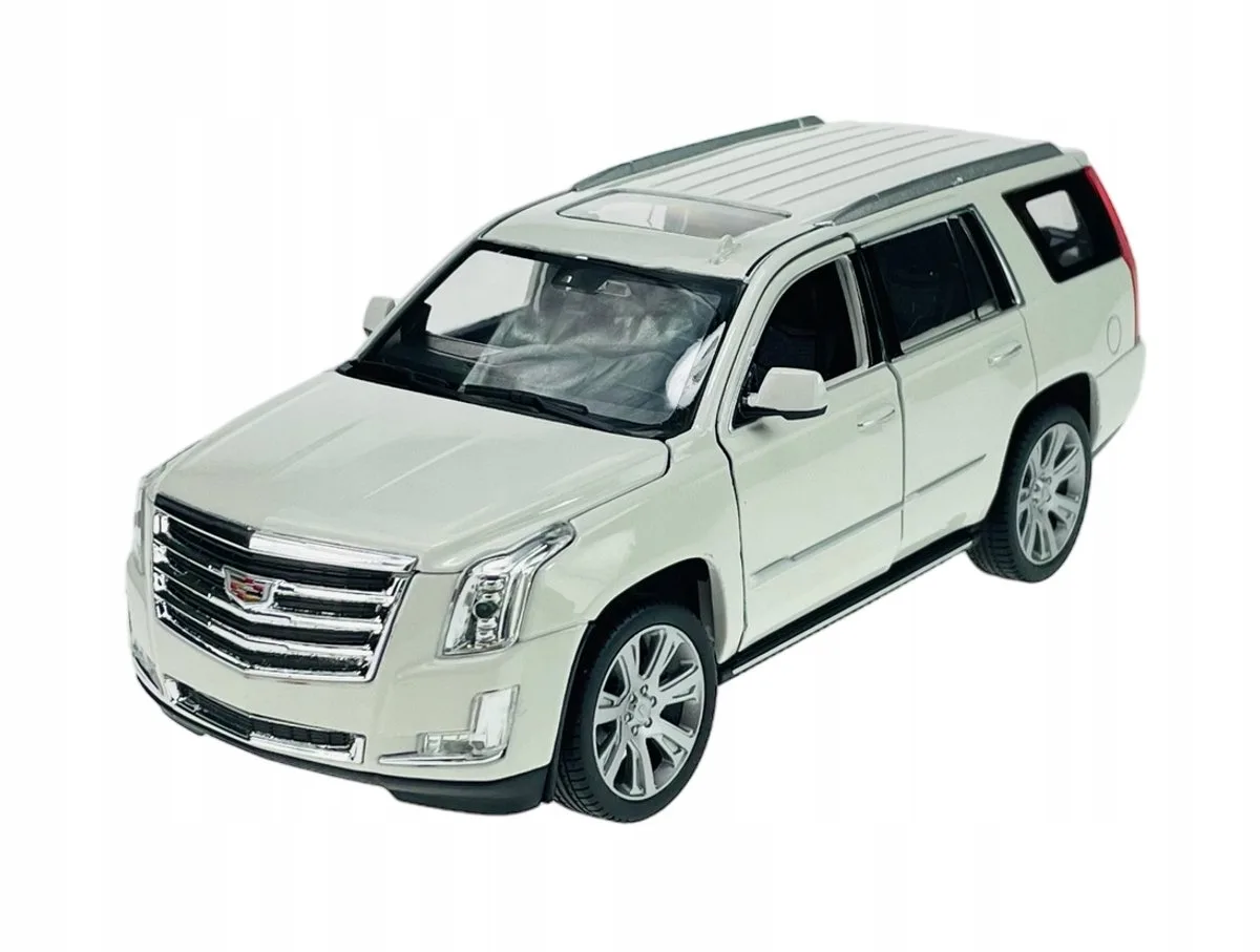 Welly 2017 Cadillac Escalade wit metaal model 1:27 - nieuw by Welly – product photo