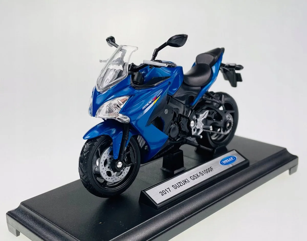 Welly 2017 Suzuki GSX-S1000F Motor 1:18 Model - Nieuw från Welly – produktbild