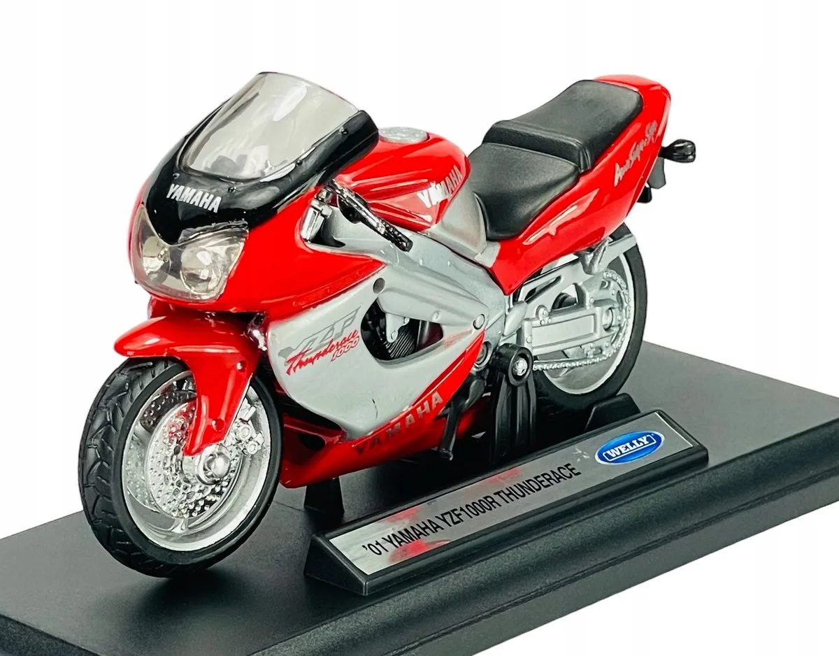 Yamaha YZF1000R Thunderace 1:18 motorfietsmodel - Nieuw von Welly – Produktfoto