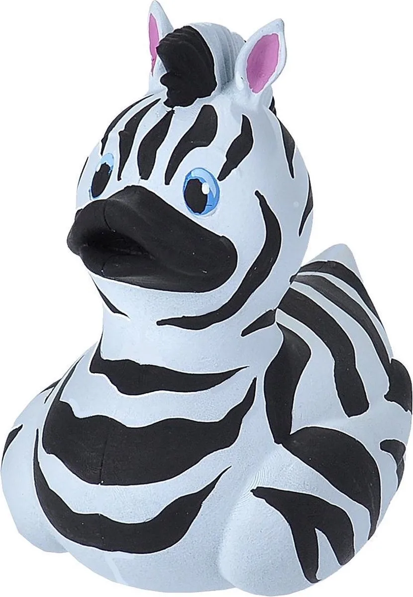 Badeend Zebra Junior 10 Cm Zwart/wit de Wild Republic en Noir – photo du produit