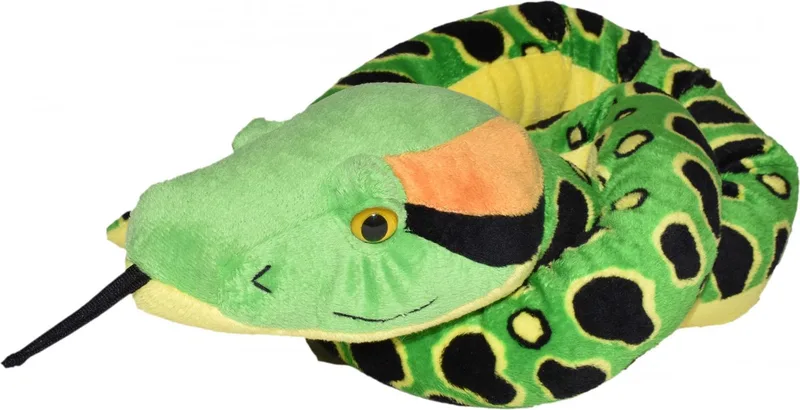 Knuffel anaconda slang - 137 cm - Slangen - Reptielen by Wild Republic in Green – product photo