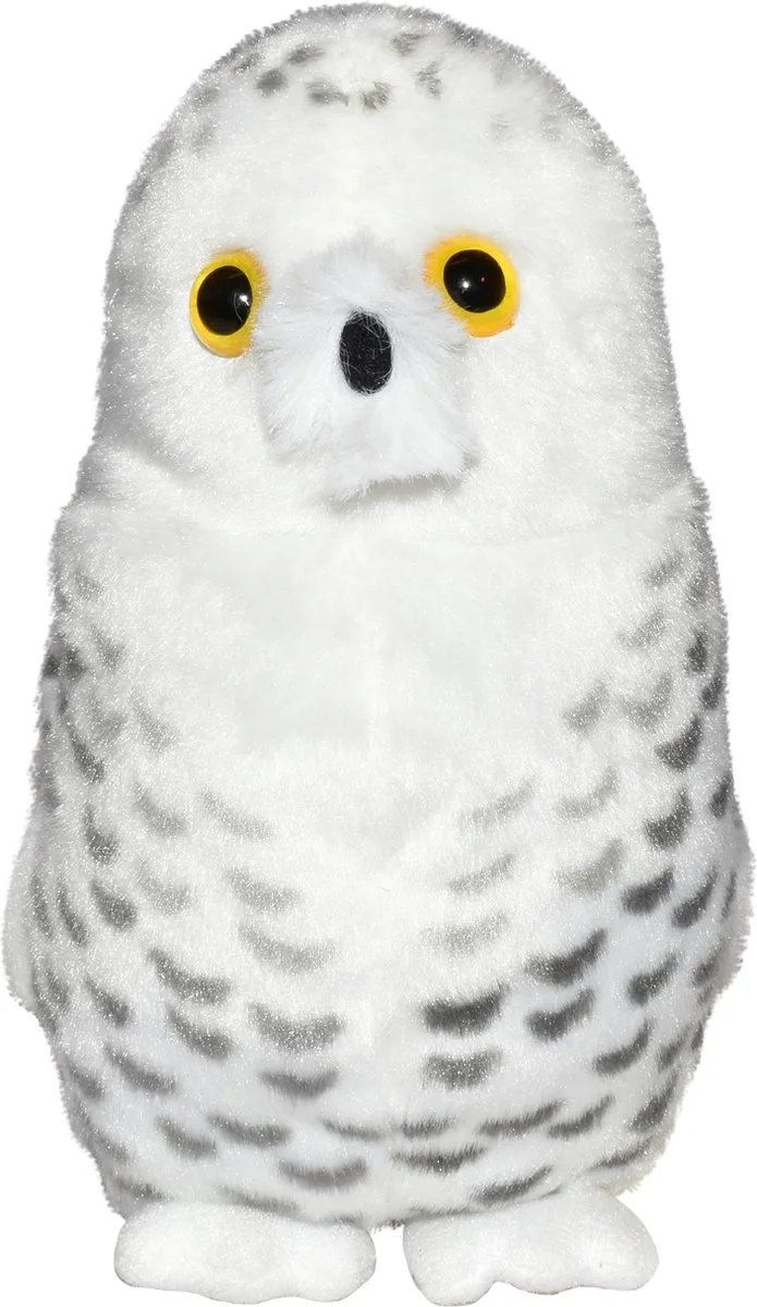 Knuffel - Sneeuw Uil - Knuffel met Geluid - 13 cm by Wild Republic in White – product photo