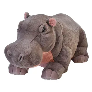 Living Earth serie - Knuffel Nijlpaard - pluche - knuffeldier - 76 cm - wilde dieren by Wild Republic in Multicolour – product photo 2 of 2