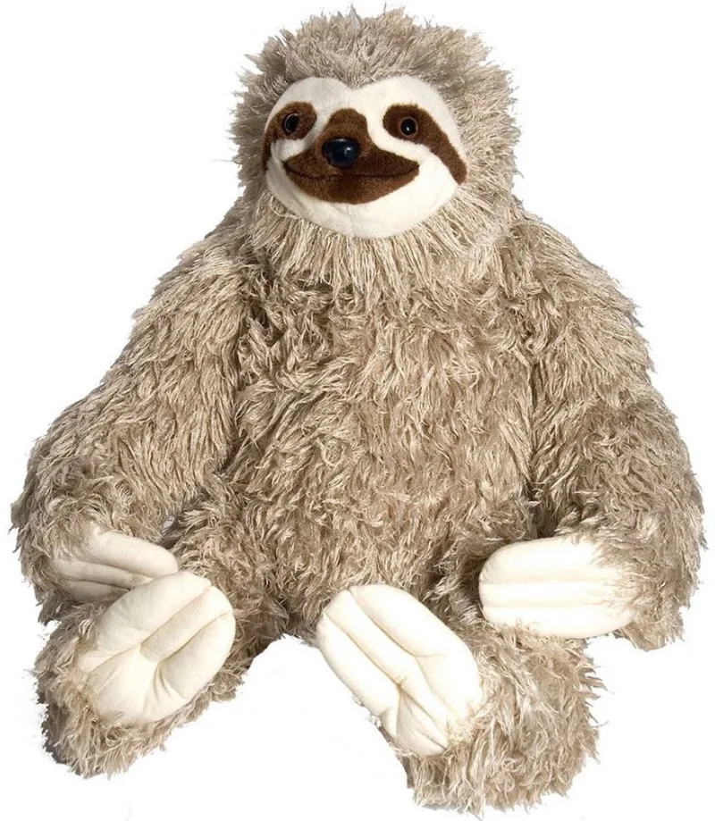 pluche dieren knuffel - luiaard - lichtbruin - 75 cm - grote knuffelbeesten by Wild Republic in Multicolour – product photo