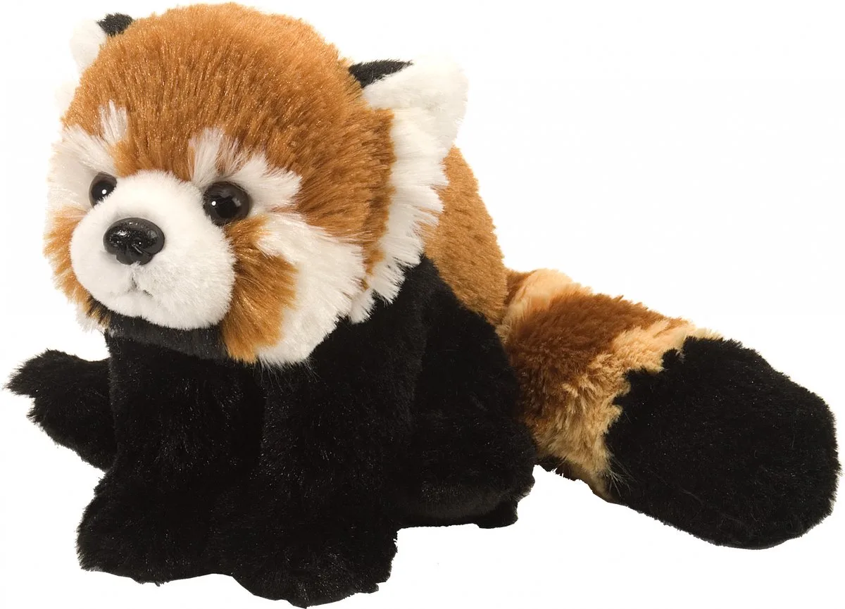pluche rode panda knuffel - 34 cm - zachte knuffels - bosdieren by Wild Republic in Red – product photo