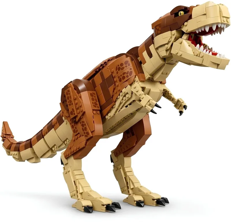 Zhe Gao 0452 Jurassic T-Rex mega bouwset | World of Dinosaurus | Classic Creator Modelbouw | STEM educatief technische speelgoed voor volwassenen & Kinderen | Dino tyrannosaurus rex bouwpakket geschikt voor Lego | Bouwdoos met 1606 bloks de Zhe Gao en Modelbouw – Dinosaurus T Rex, 1606 blokken – photo du produit