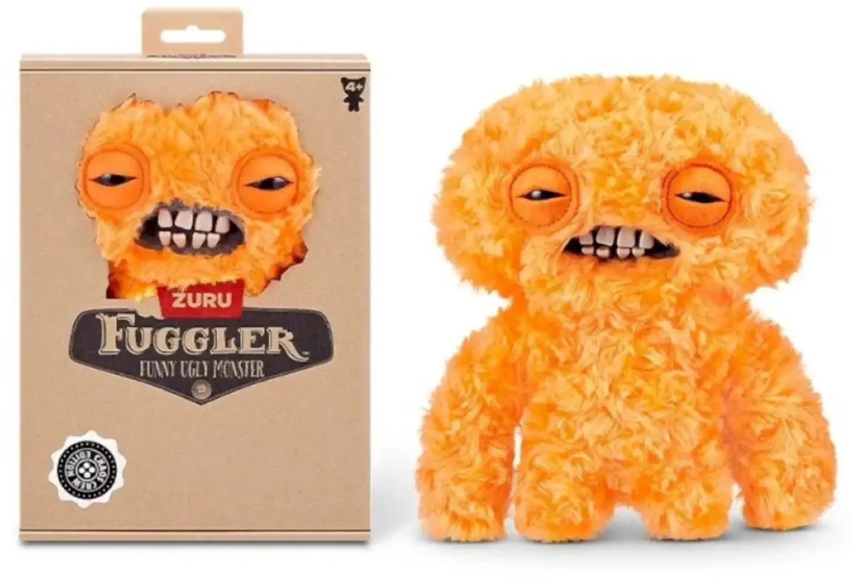 Fuggler Chaos Crew Squidge knuffel 22 cm von ZURU in Orange – Produktfoto