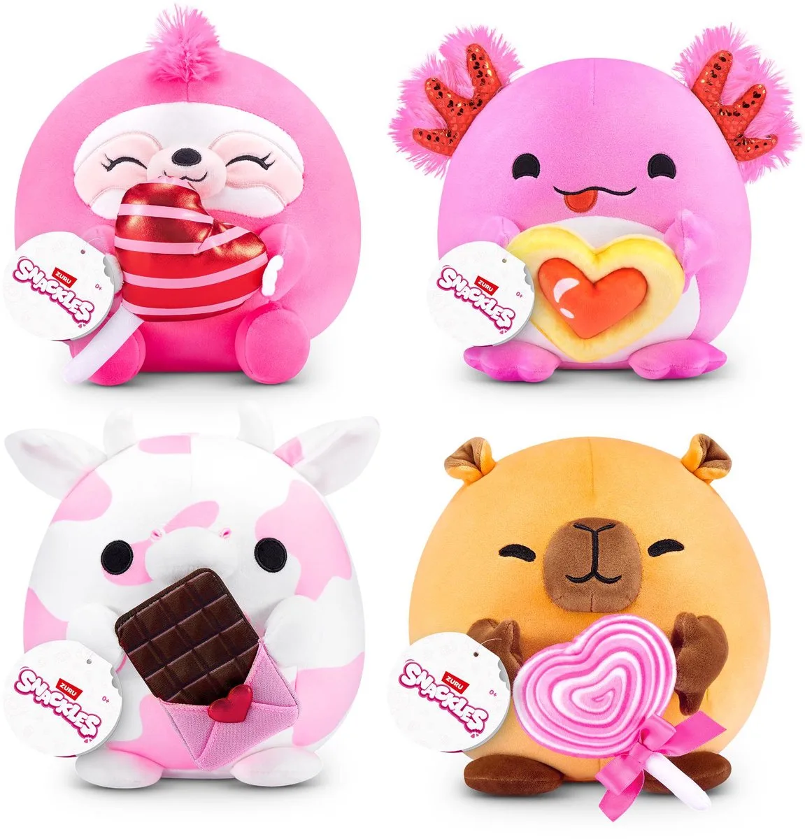 knuffel Snackles Love medium 21 cm pluche speelgoed. by ZURU in Multicolour – product photo
