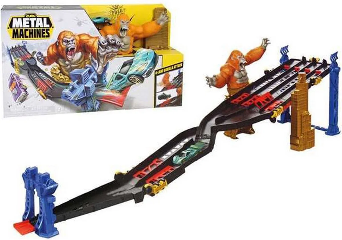 Machines Metal Gorilla-aanvalstrack Transparant by ZURU – product photo