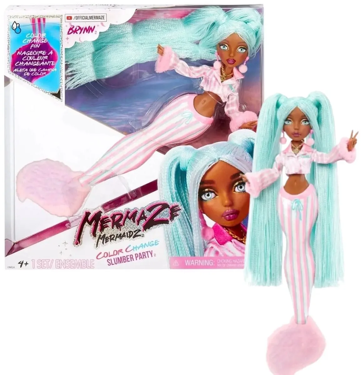 Mermaze Mermaidz Colour Change Brynn pop - 28 cm groot by ZURU – product photo