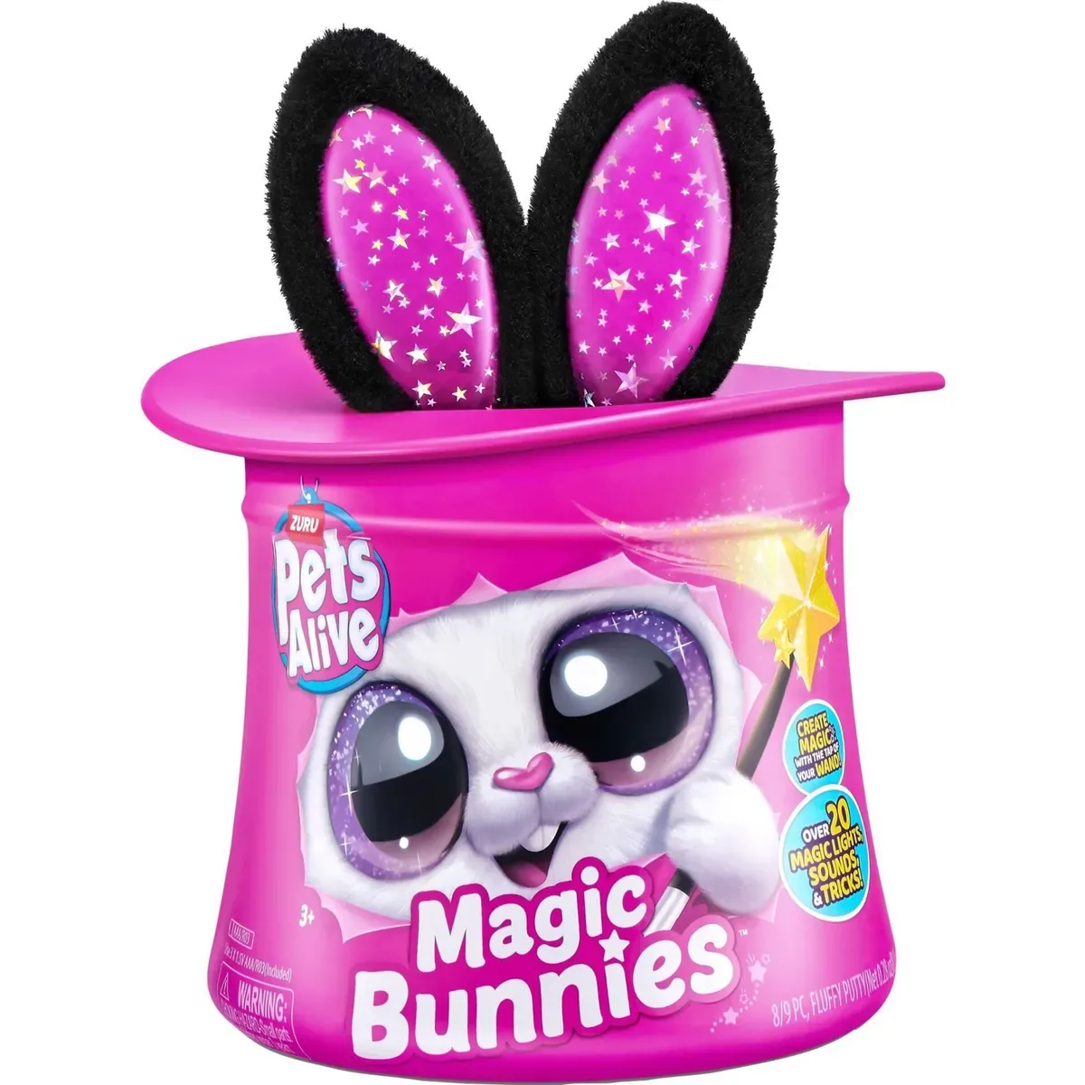 Pets Alive - Magic Bunnies, Kuscheltier, 1 Stück, 3-fach sortiert by ZURU – product photo