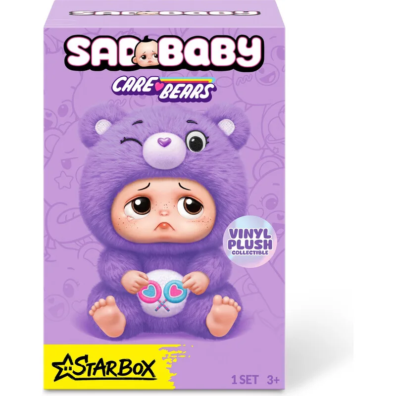SAD BABY Care Bears Keyrings -PDQ de ZURU – photo du produit