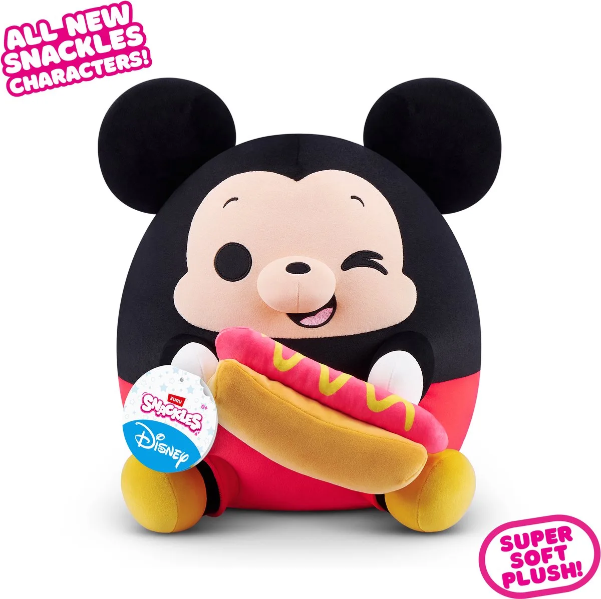 Snackles Disney Pluchen Knuffel - 35 cm. by ZURU in Multicolour – product photo