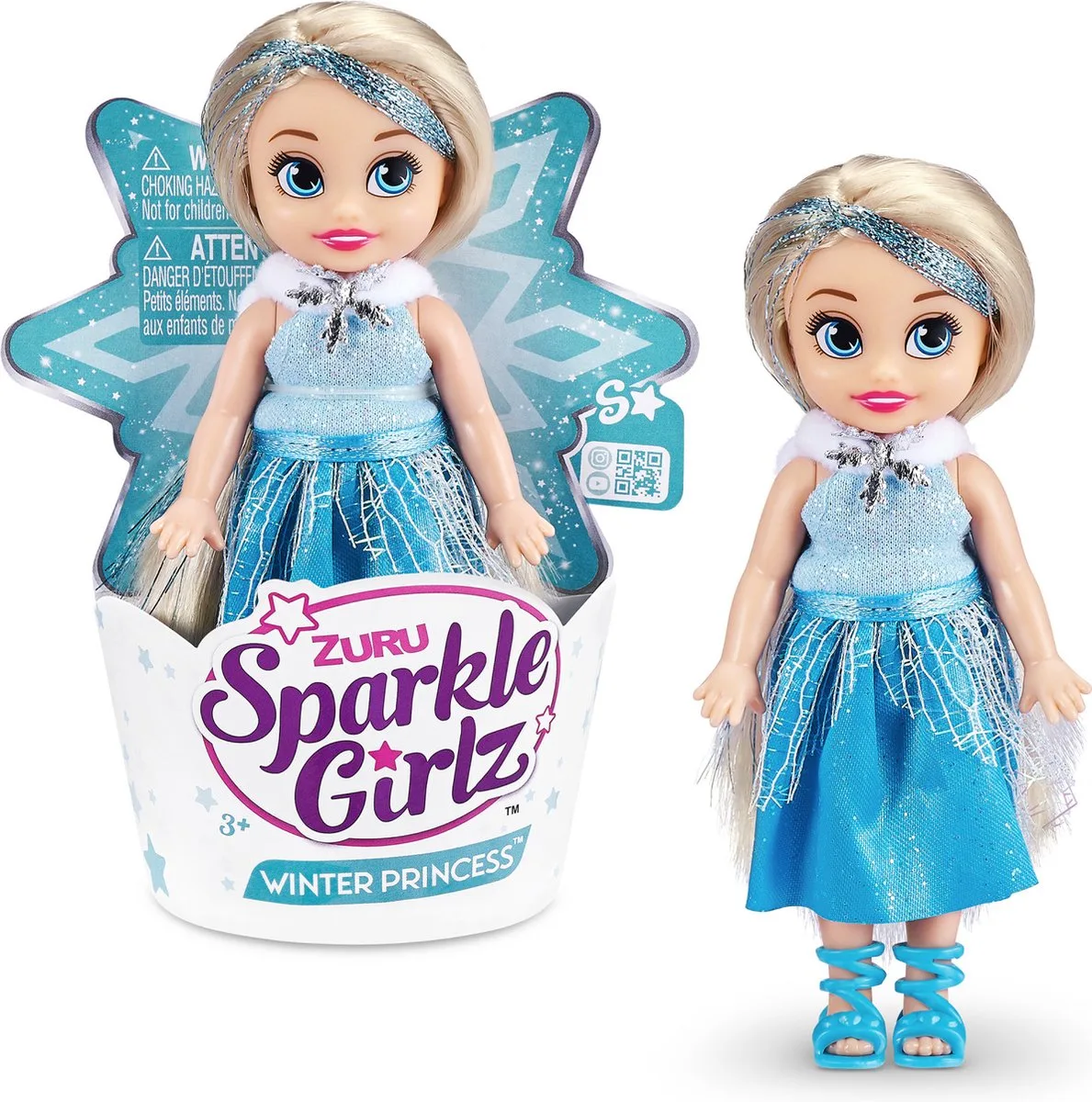 Sparkle Girlz Winter Prinses Cupcake von ZURU in Mehrfarbig – Produktfoto