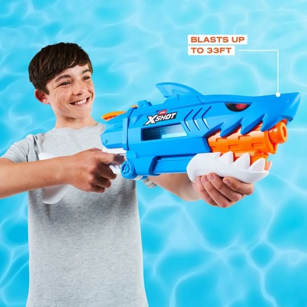 Waterpistool Zuru 63 X 25 X 7 CM Haai fra ZURU i Flerfarvet – produktbillede