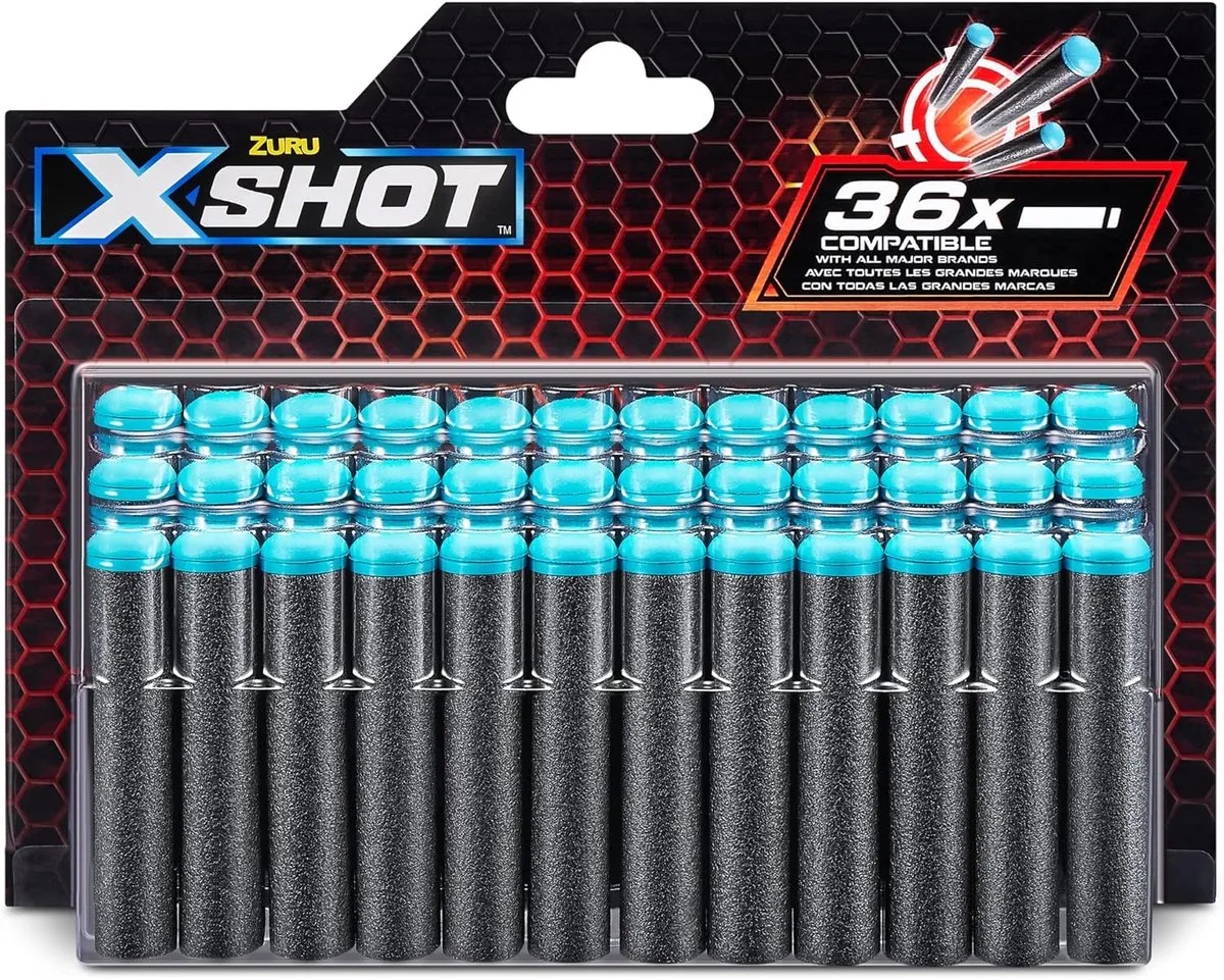 X-Shot Refill 36 Darts. van ZURU in Meerkleurig – productfoto